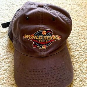 2002 MLB World Series hat